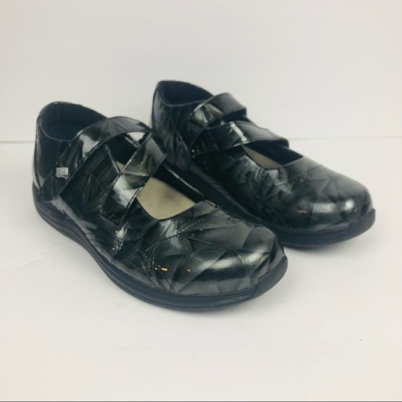 DREW Shoes - Drew Orchid Women's Green Marble Sz 7.5 N‎ Cross Strap Diabetic